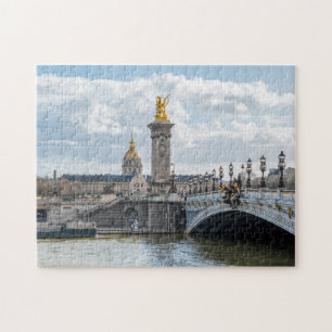 Invalides and Pont Alexandre III bridge - Paris Jigsaw Puzzle