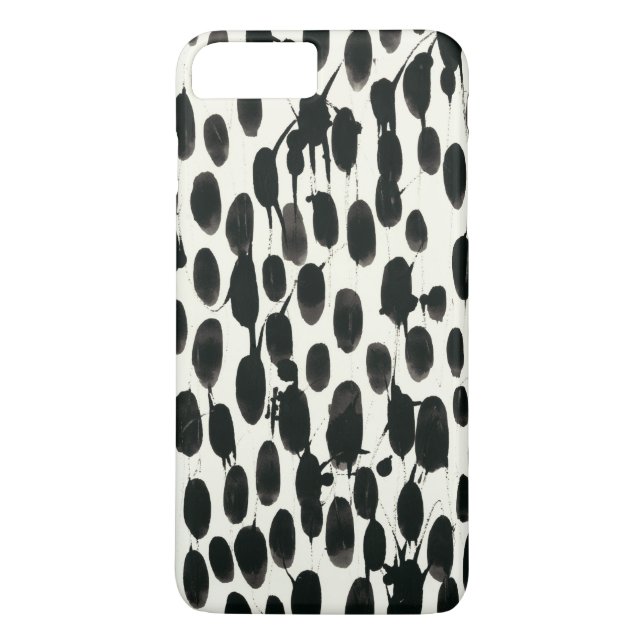 Invariable I | Black Watercolor Case-Mate iPhone Case (Back)