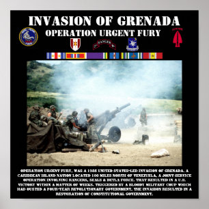 Invasion Of Grenada Print