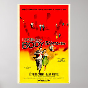 Invasion of the Body Snatchers 1956 Movie POSTER