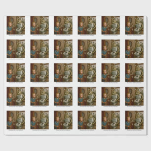 Invasion of the Potty Snatchers Wrapping Paper