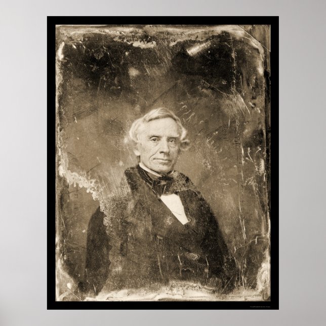 Inventor Samuel Morse Daguerreotype 1854 Poster (Front)