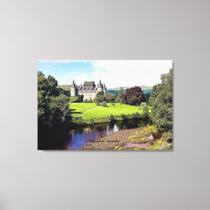 Inveraray Castle – Clan Campbell Canvas Print