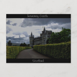 Inveraray Castle in the Evening Postcard