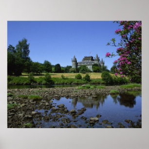 Inverary Castle, Strathclyde, Scotland Poster