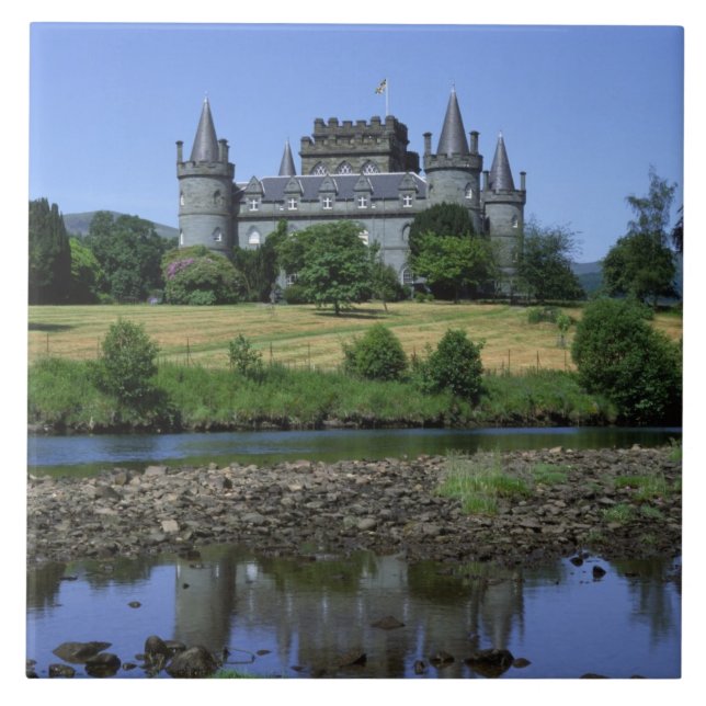 Inverary Castle, Strathclyde, Scotland Tile (Front)