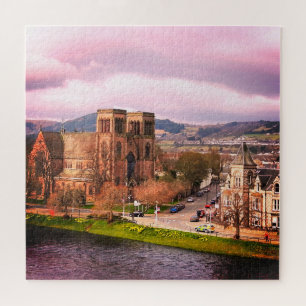 Inverness - Capital of Scottish Highlands /Britain Jigsaw Puzzle