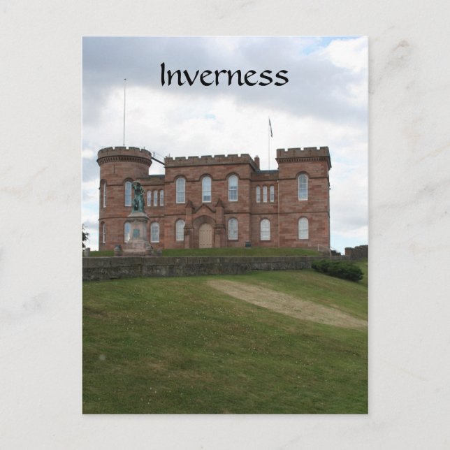 inverness castle park postcard (Front)