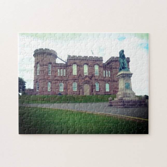 inverness castle scotland jigsaw puzzle (Horizontal)