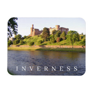 Inverness Castle view fridge magnet