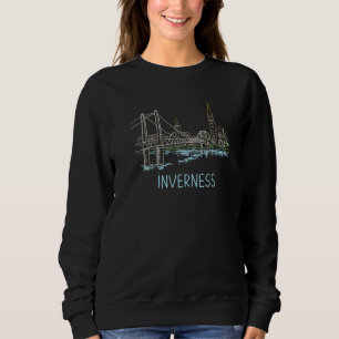 Inverness City Scotland UK souvenir  for men women Sweatshirt