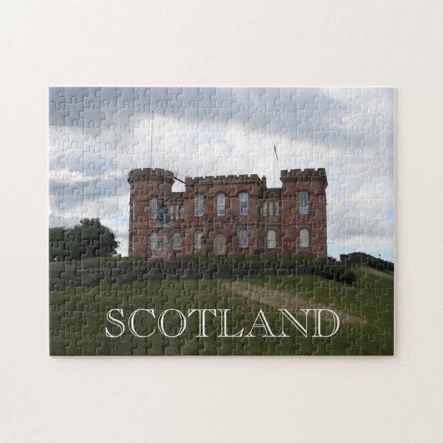 inverness scotland castle jigsaw puzzle (Horizontal)