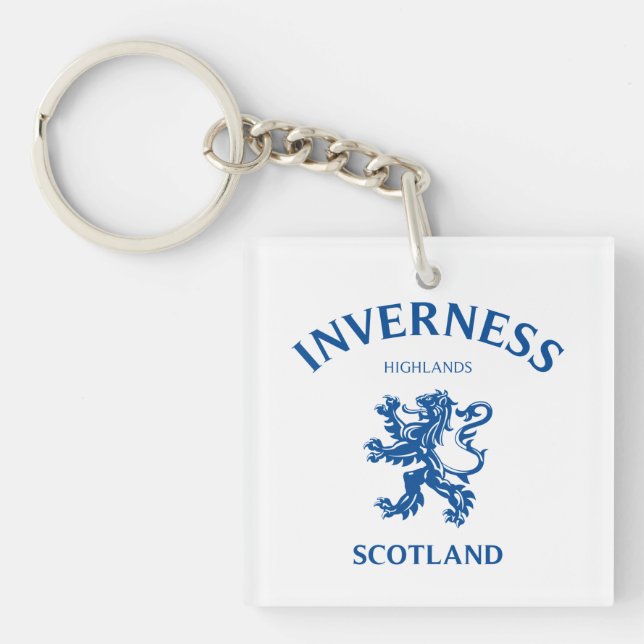INVERNESS Scotland Key Ring (Front)