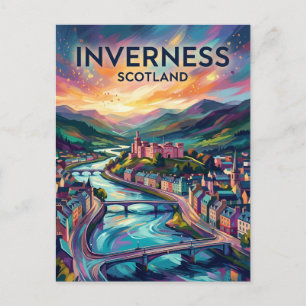 Inverness Scotland Postcard