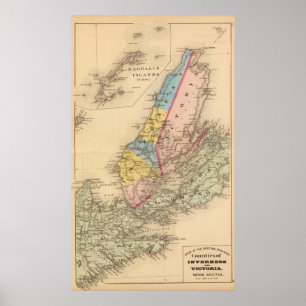 Inverness, Victoria counties, NS Poster