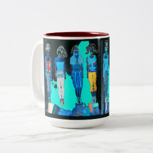 Inverse fashion Two-Tone coffee mug