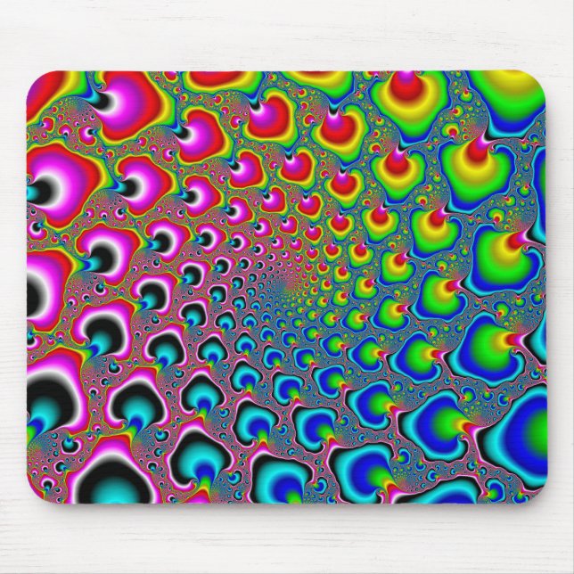 Inverse Spiral Mouse Pad (Front)