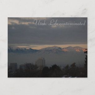 Inversion in Salt Lake City Postcard