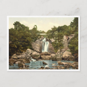 Inversnaid Falls, Loch Lomond, Scotland Postcard