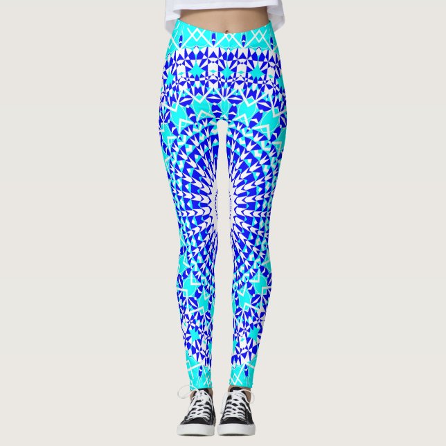 Invert 50's Mandala Leggings (Front)