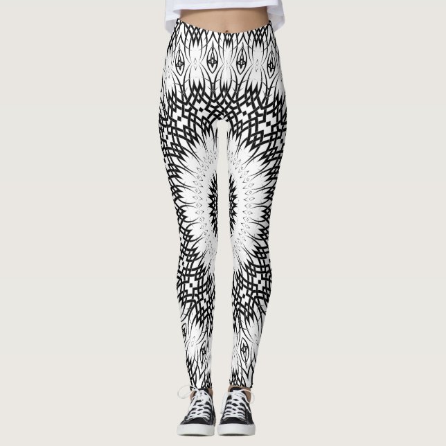 Invert Eclipse Mandala 2 Leggings (Front)