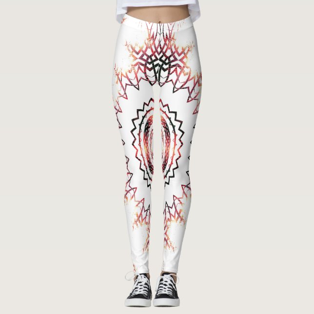 Invert Eclipse Soundwave Cross Leggings (Front)
