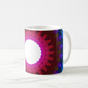 Invert Equalizer Mandala Coffee Mug