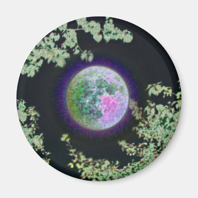 Invert Moon Magnet (Front)