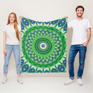 Invert Mystic Mandala Fleece Blanket
