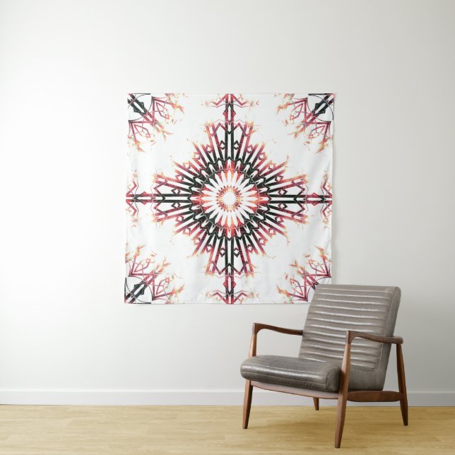 Invert Soundwave Looking Glass Tapestry (In Situ)