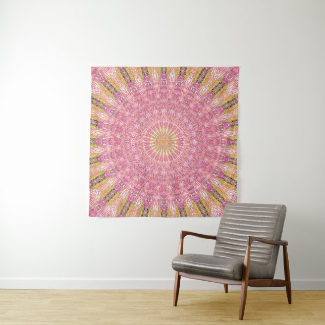 Invert Water Mandala Tapestry (In Situ)