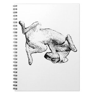Inverted Inspiration – Dog Line Art Notebook