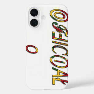 Inverted "OFFICIAL" Female Symbol Art Print iPhone 16 Case