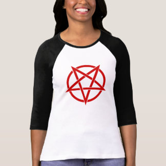 Inverted Pentagram 3/4 Sleeve T-Shirt