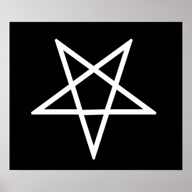 Inverted Pentagram Poster (Front)