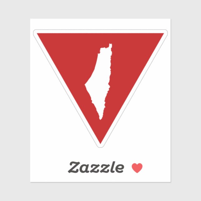 Inverted Red Triangle keffiyeh (Sheet)