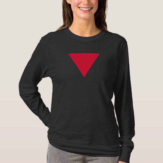 inverted red triangle T-Shirt (Front)