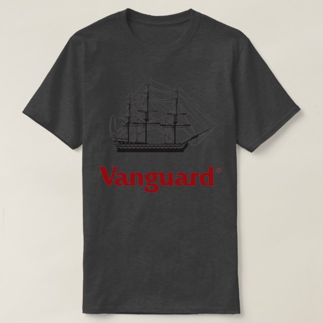 Invest Like You Own The Place Vanguard Fanguard 1 T-Shirt (Design Front)
