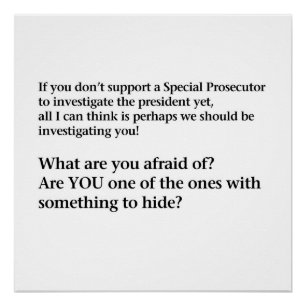 Investigate Trump! Poster