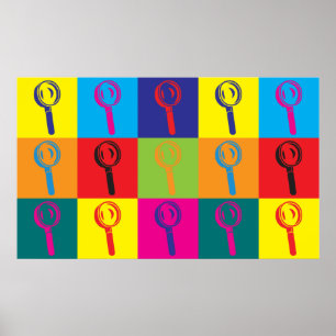 Investigating Pop Art Poster