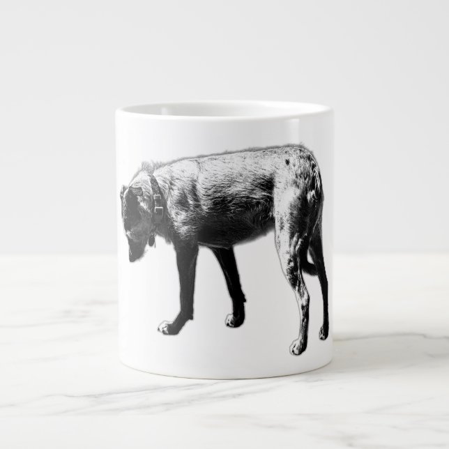  Investigating Terrier Mix Coffee Mug (Front)