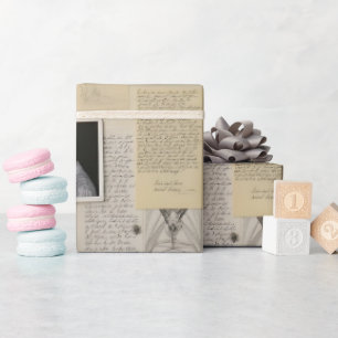 Investigation Board with Photographs and Notes Wrapping Paper