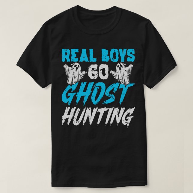 Investigator Boys Ghost Hunting T-Shirt (Design Front)