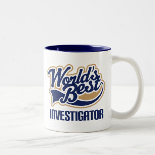 Investigator Gift Two-Tone Coffee Mug