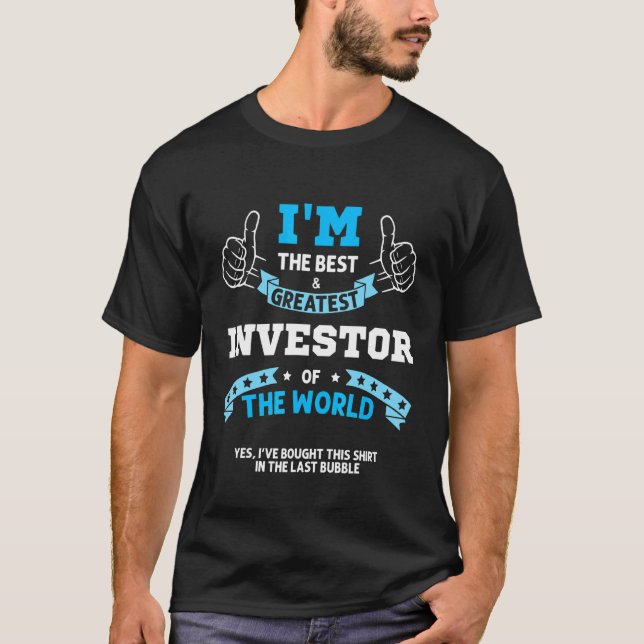 Investing Dividends Passive Income Trading Best In T-Shirt (Front)