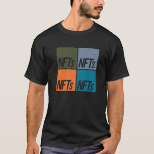 Investing Vintage Crypto Art Nonfungible Token Ret T-Shirt