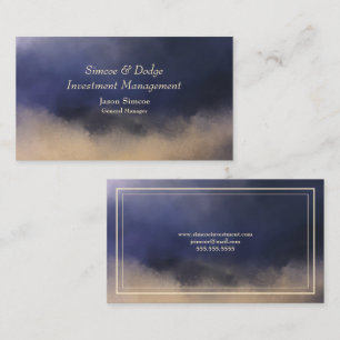 Investment Consultant Business Card