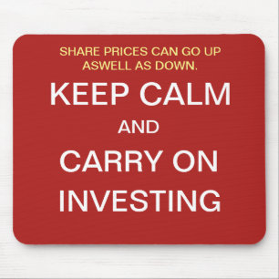 Investment Manager Gift Funny Stock Market Quote Mouse Pad