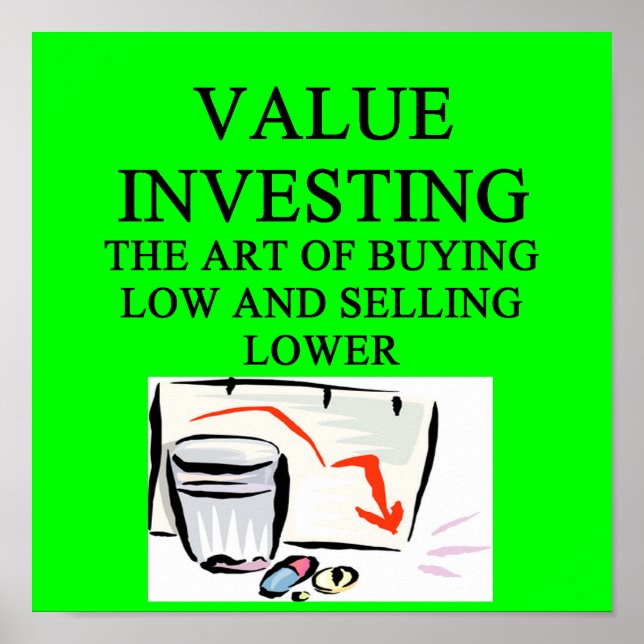 investments joke poster (Front)