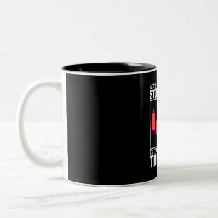 Investor A Stock Trader Is Fighting Two-Tone Coffee Mug